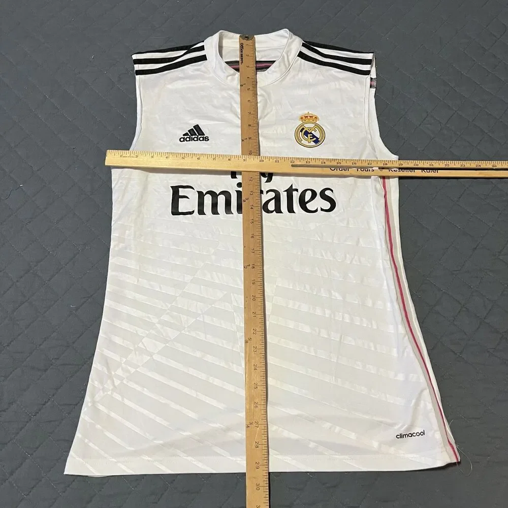 Adidas Real Madrid‎ Home Jersey 2014‑2015  Football Shirt Men's Medium - White